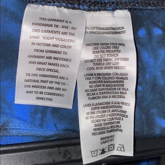 Calvin Klein performance tie dye crop leggings - Picture 6 of 11